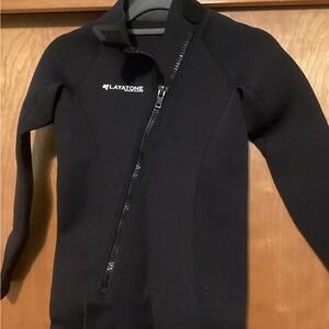 Women's Black Swim Wetsuit Layatone wetsuit never used, only tried on